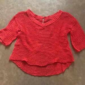 Free People chunky knit sweater